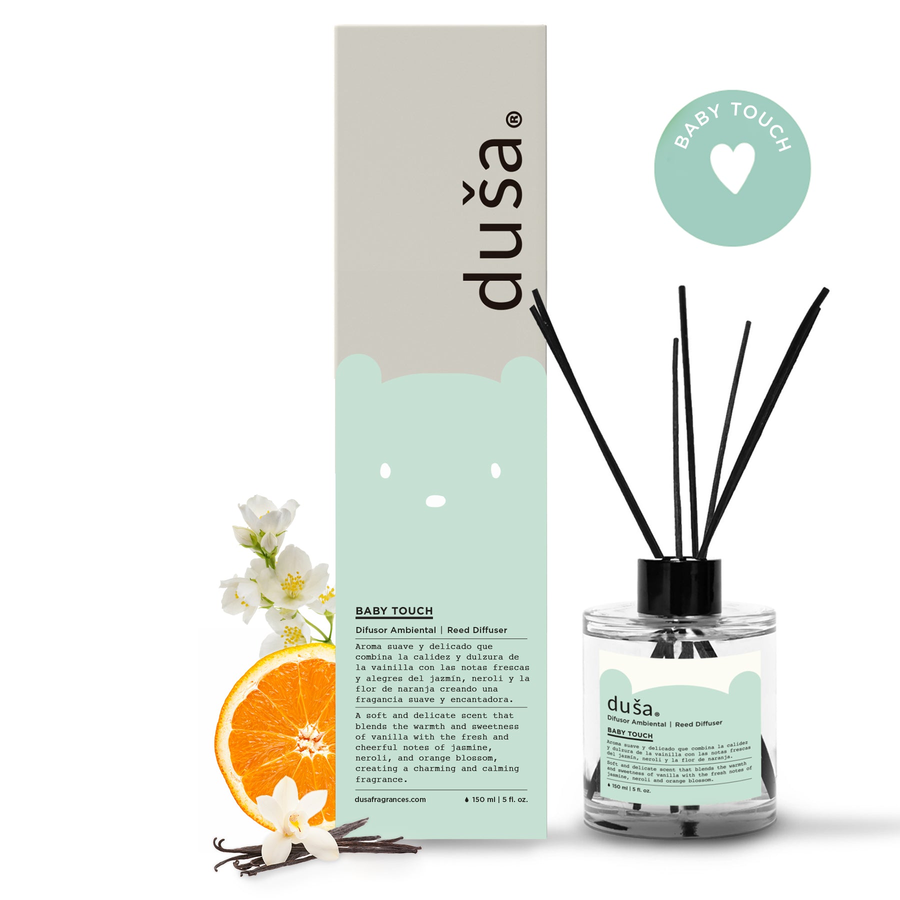 BABY TOUCH - 5 FL OZ REED DIFFUSER