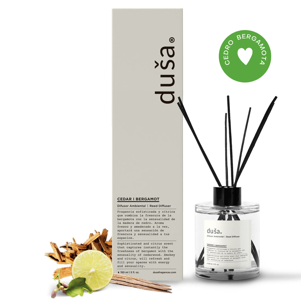 CEDAR BERGAMOTE - 5 FL OZ REED DIFFUSER