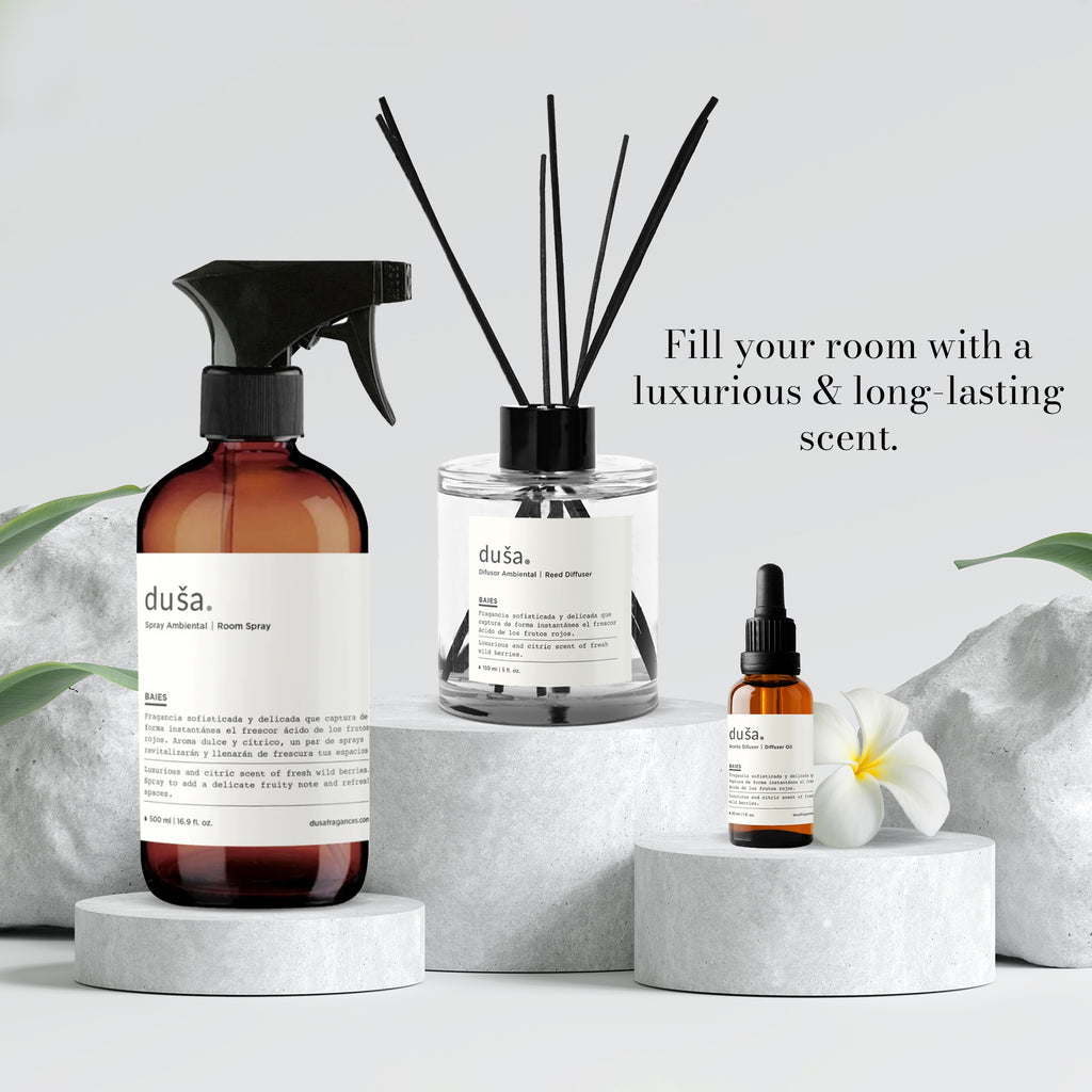 Dusa Sandalwood Room Spray - 16.9 fl oz - Ultimate Home Fragrance, Bed Room  Essentials & Soothing Fabric - Natural Air Freshener & Linen Mist for Home
